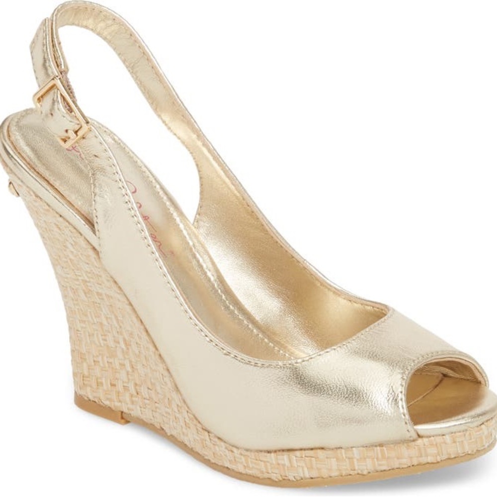 Lilly Pulitzer Kristin Slingback Wedge Sandal